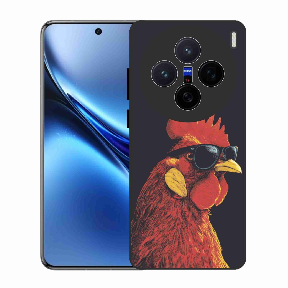 Gelový kryt mmCase na Vivo X200 5G - stylový kohout