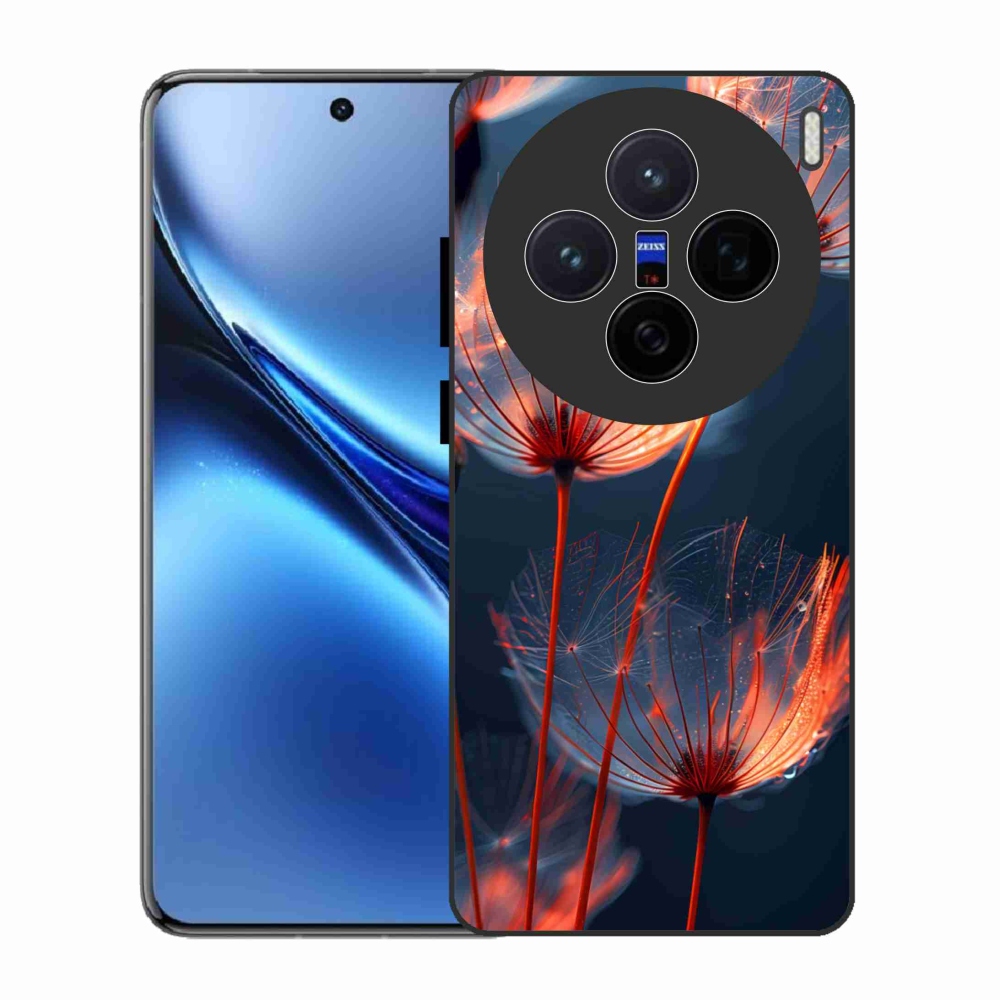 Gelový kryt mmCase na Vivo X200 5G - světélkující chmýří