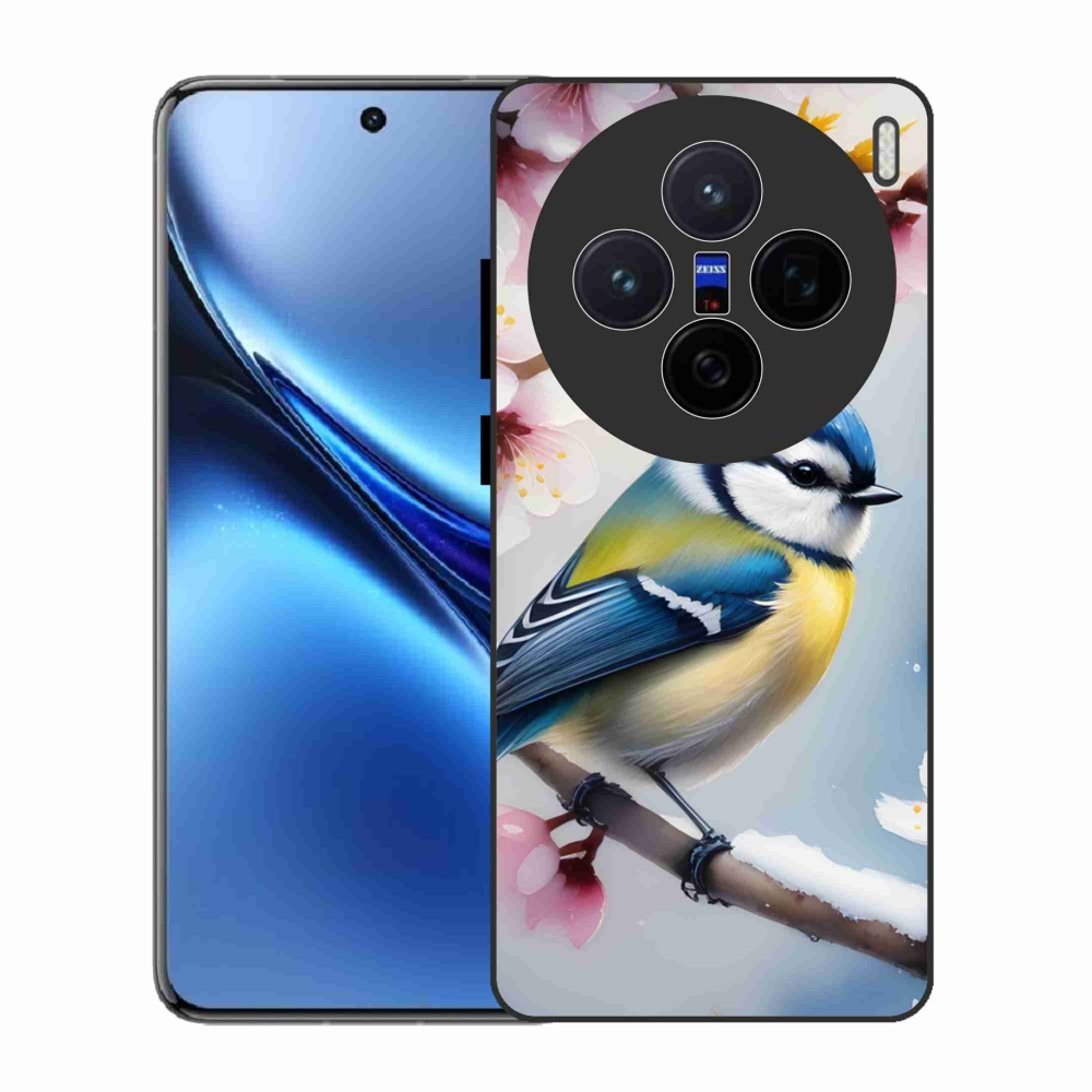 Gelový kryt mmCase na Vivo X200 5G - sýkorka