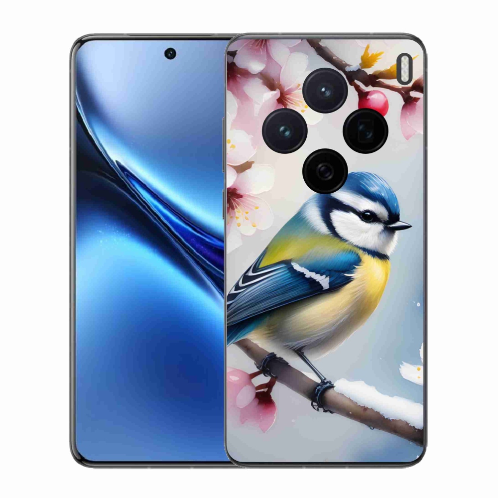 Gelový kryt mmCase na Vivo X200 5G - sýkorka