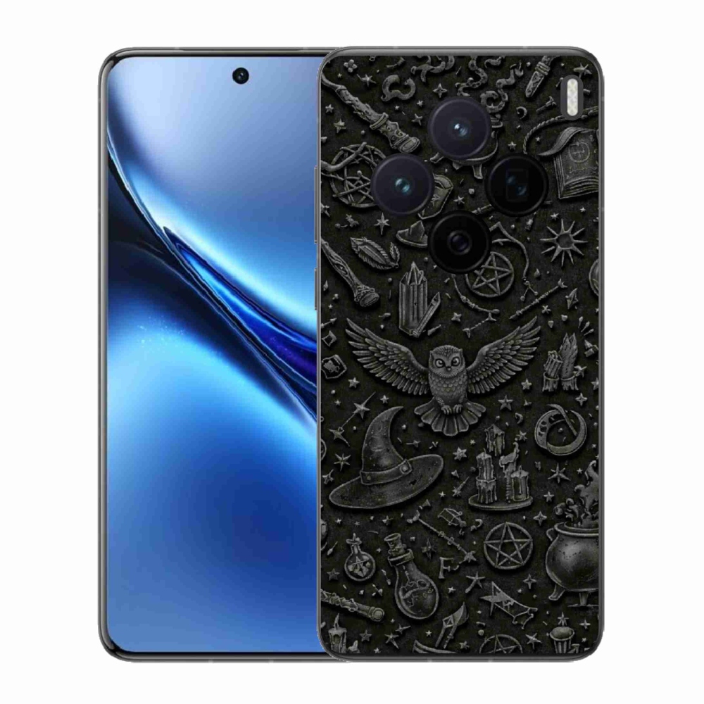 Gelový kryt mmCase na Vivo X200 5G - tmavý magický svět