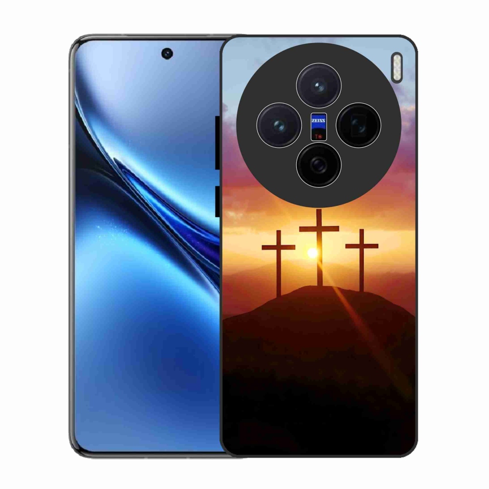 Gelový kryt mmCase na Vivo X200 5G - tři kříže