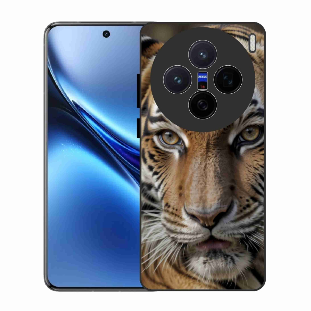 Gelový kryt mmCase na Vivo X200 5G - tygří pohled
