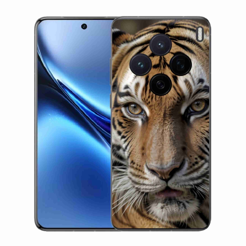 Gelový kryt mmCase na Vivo X200 5G - tygří pohled