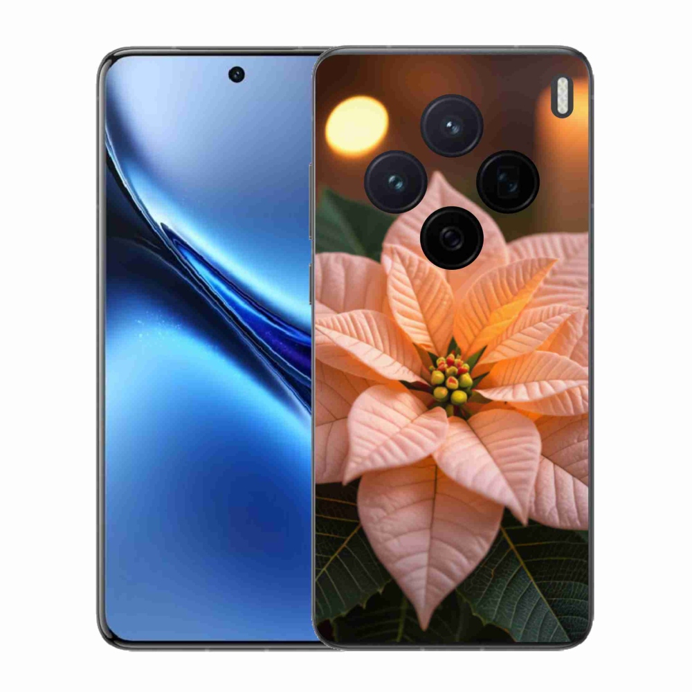 Gelový kryt mmCase na Vivo X200 5G - vánoční hvězda