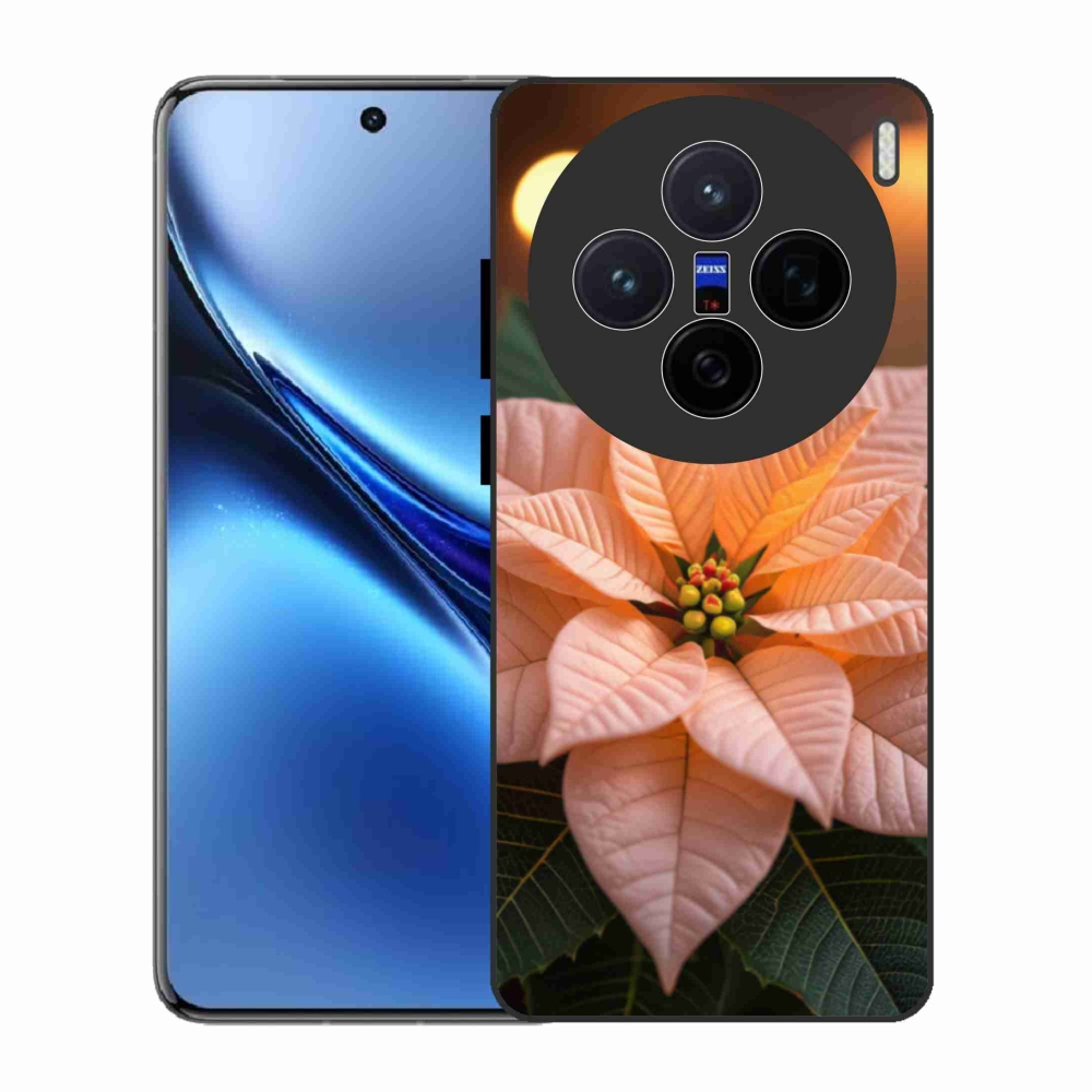 Gelový kryt mmCase na Vivo X200 5G - vánoční hvězda