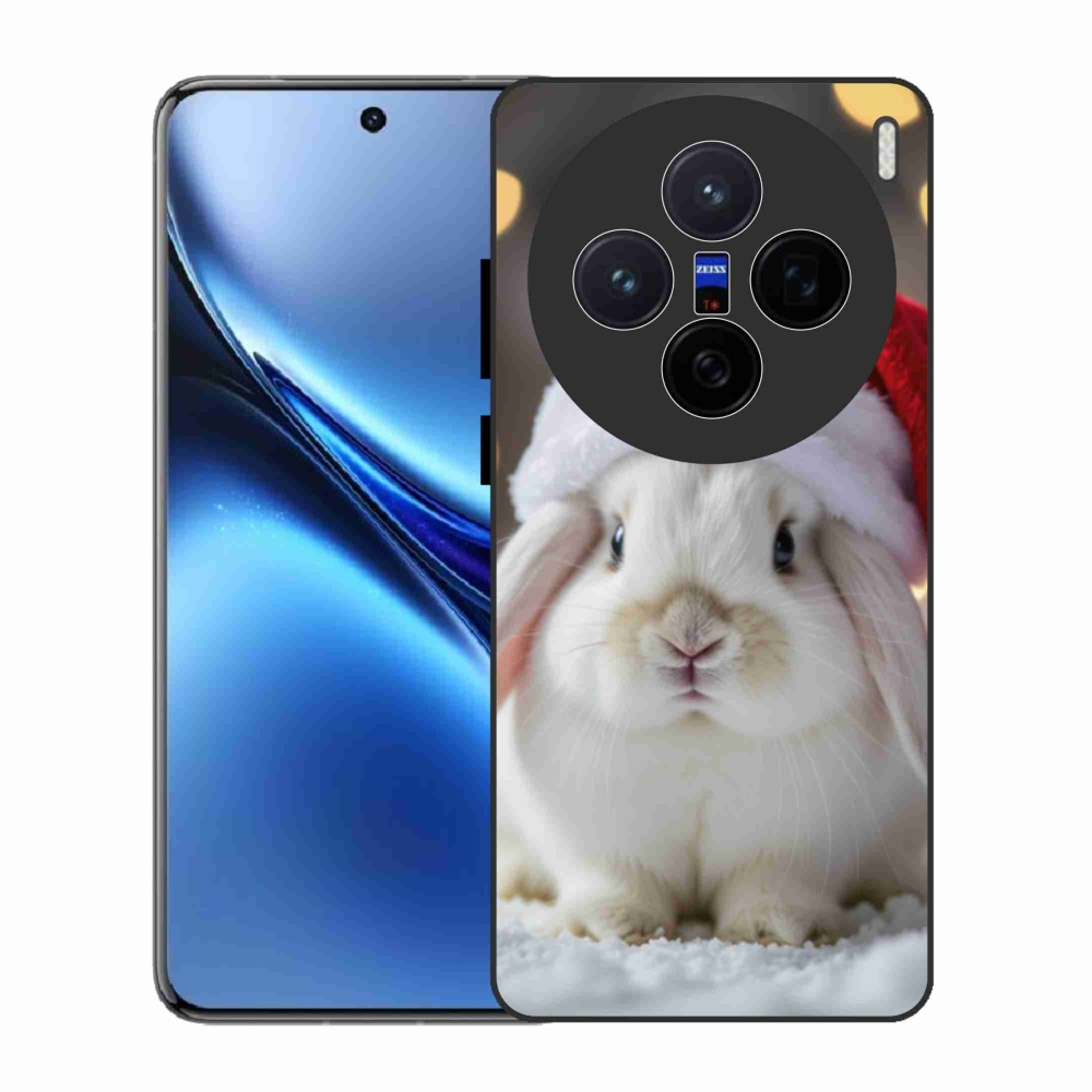 Gelový kryt mmCase na Vivo X200 5G - vánoční králík