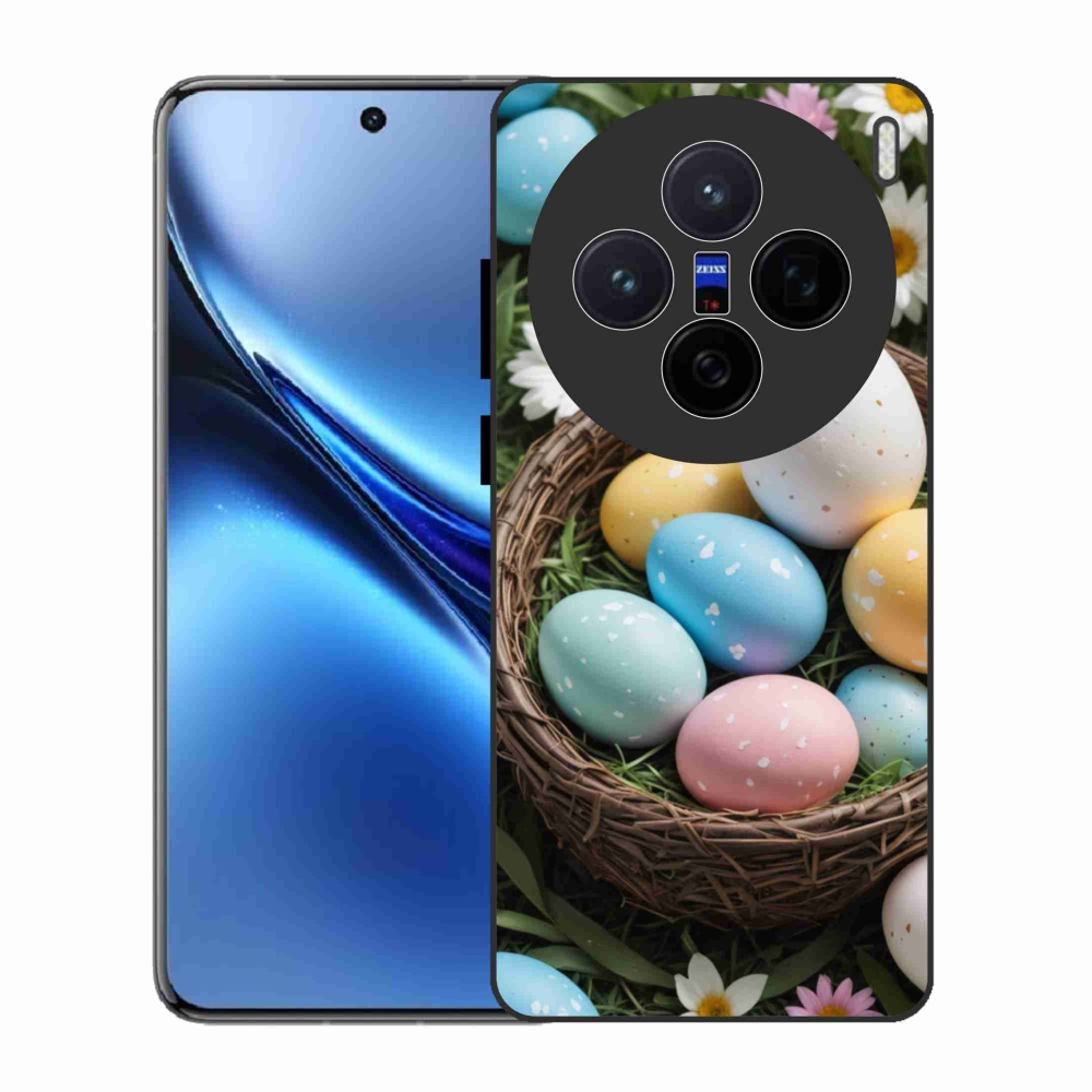 Gelový kryt mmCase na Vivo X200 5G - velikonoční vajíčka 2