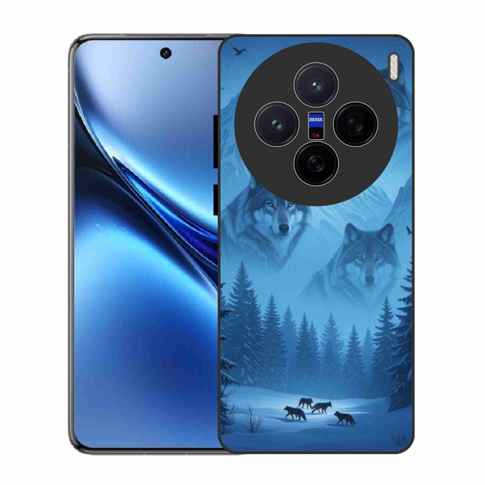 Gelový kryt mmCase na Vivo X200 5G - vlčí smečka