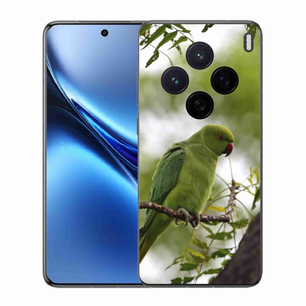 Gelový kryt mmCase na Vivo X200 5G - zelený papoušek