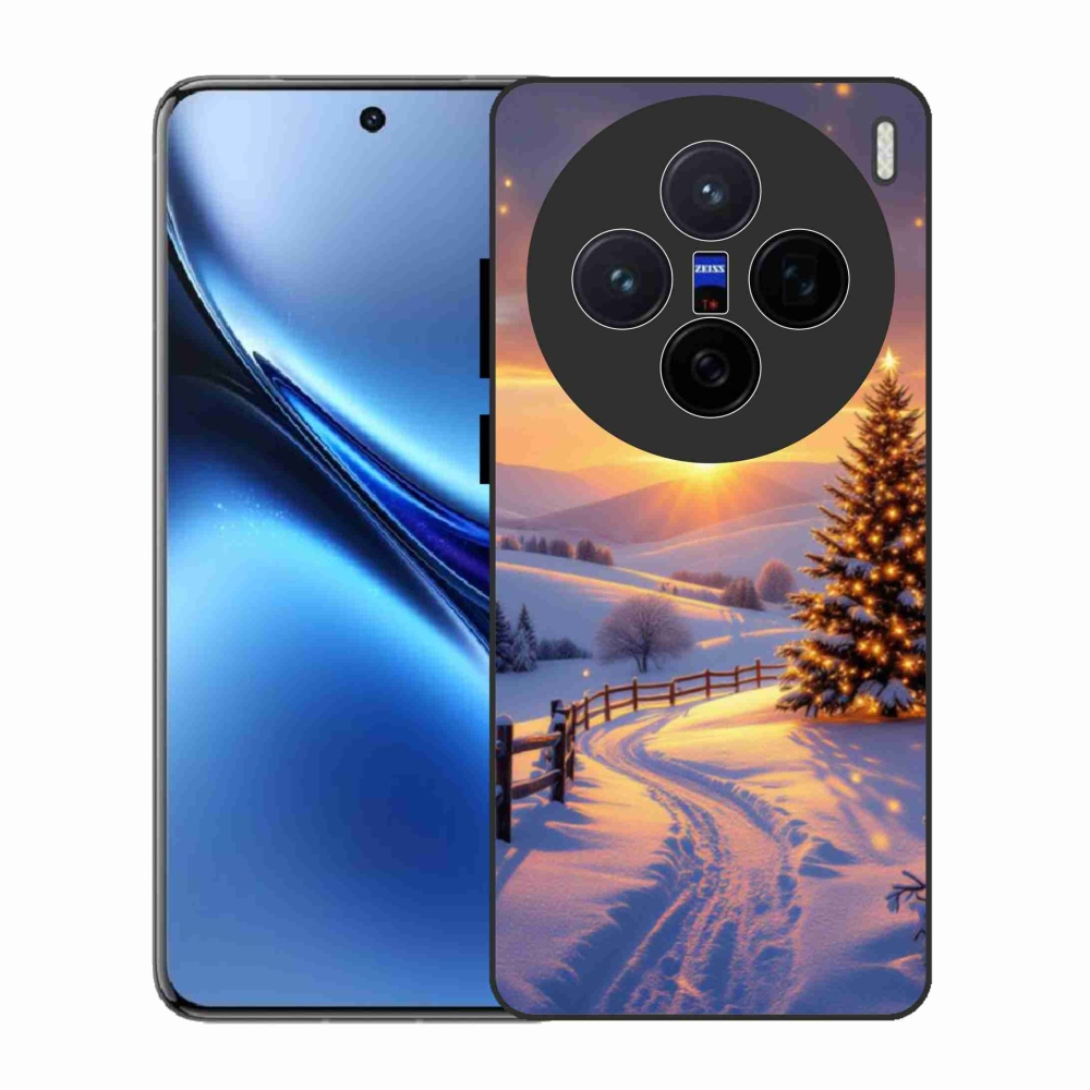Gelový kryt mmCase na Vivo X200 5G - zimní krajina