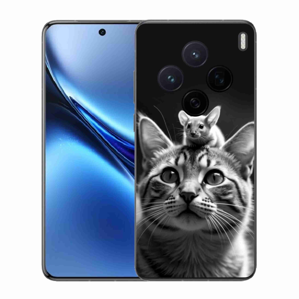 Gelový kryt mmCase na Vivo X200 5G - zvířecí přátelství 2