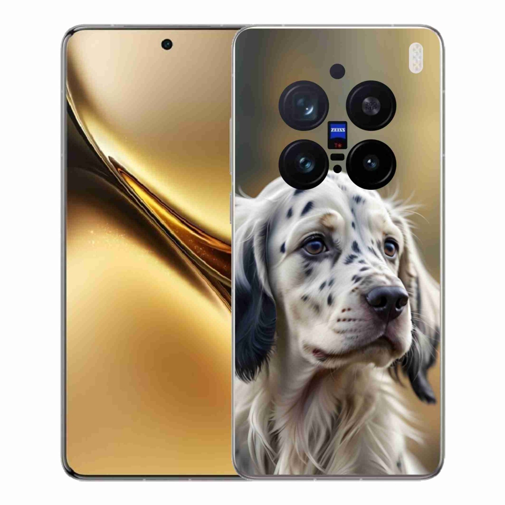 Gelový kryt mmCase na Vivo X200 Pro 5G - anglický setr