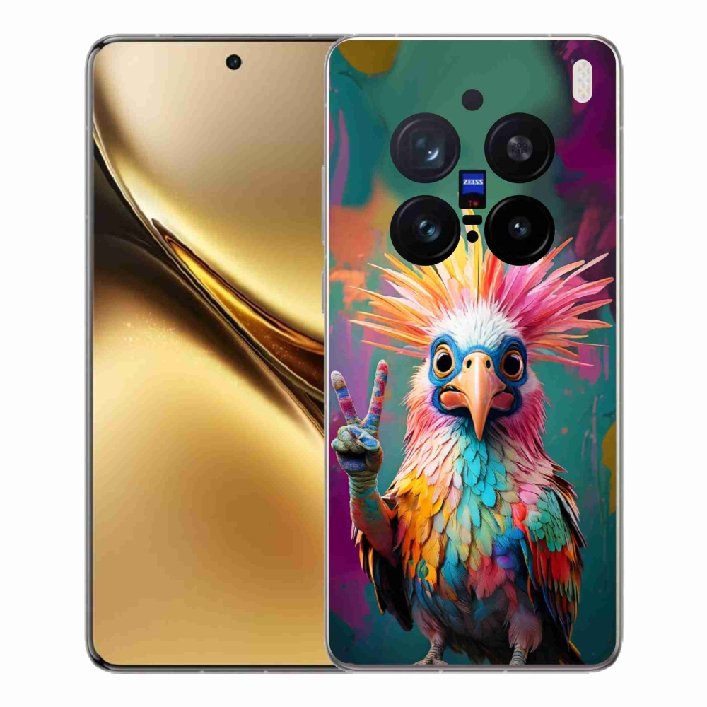 Gelový kryt mmCase na Vivo X200 Pro 5G - barevný rebel