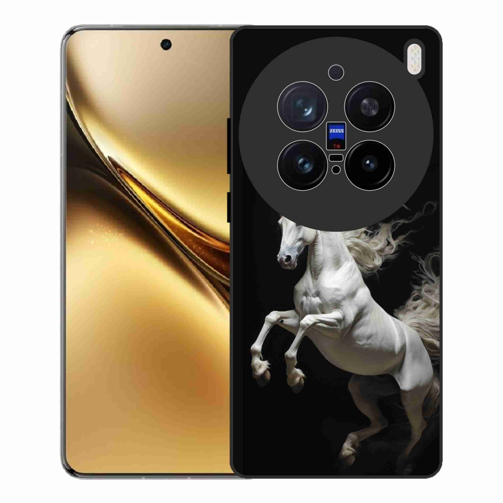 Gelový kryt mmCase na Vivo X200 Pro 5G - bílý kůň 4
