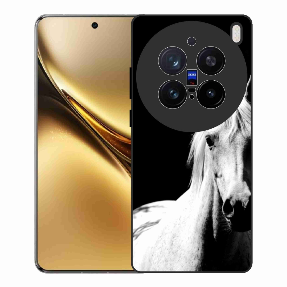 Gelový kryt mmCase na Vivo X200 Pro 5G - bílý kůň 5