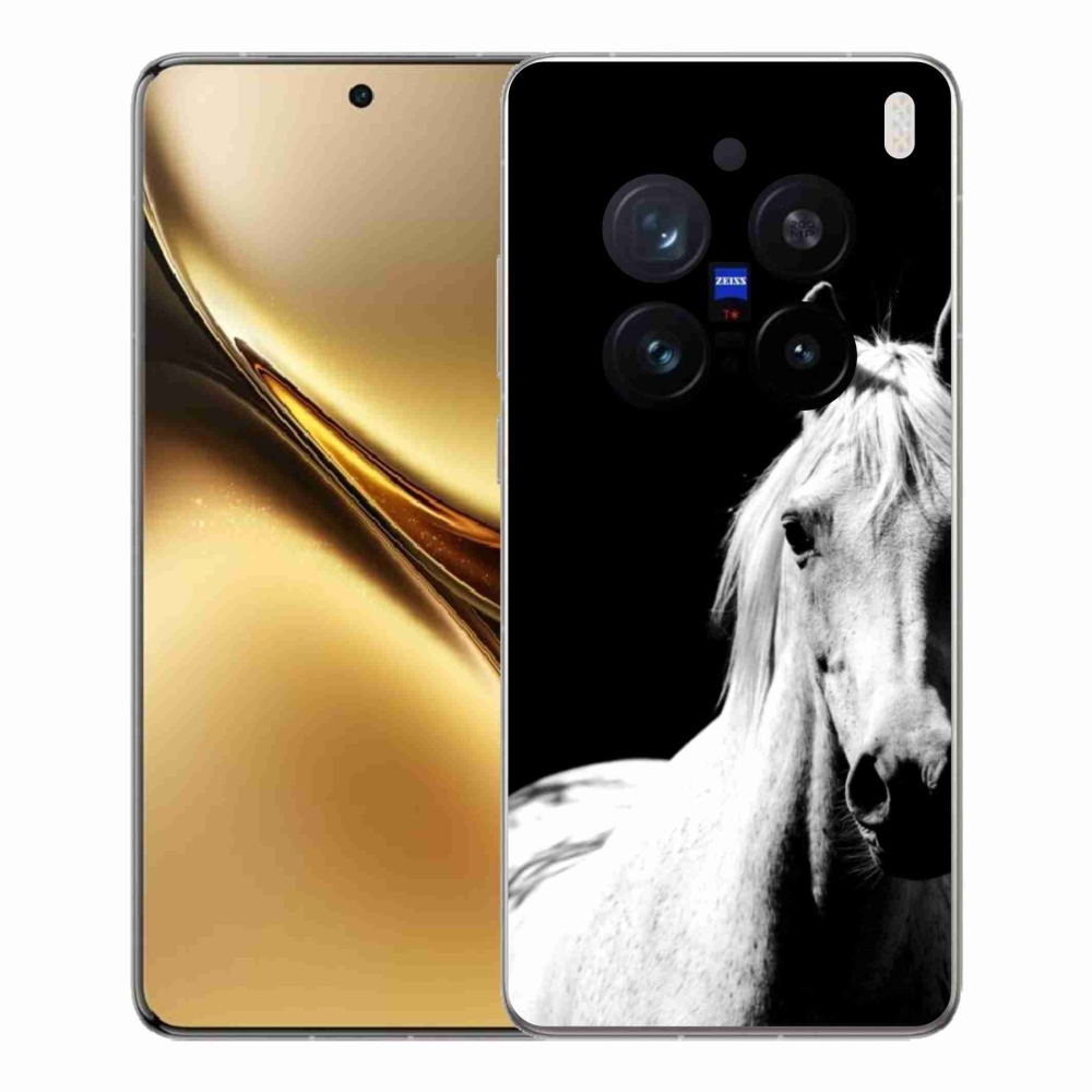 Gelový kryt mmCase na Vivo X200 Pro 5G - bílý kůň 5