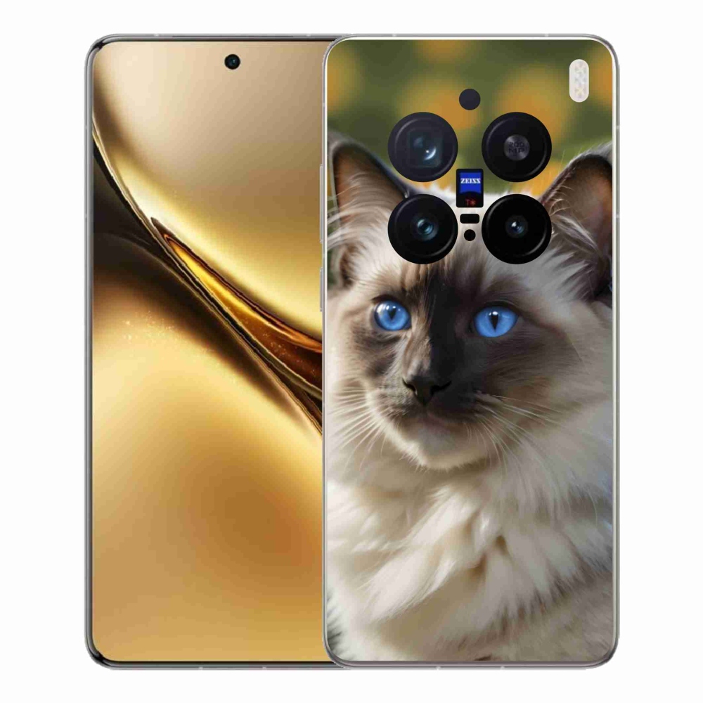 Gelový kryt mmCase na Vivo X200 Pro 5G - bílý ragdoll
