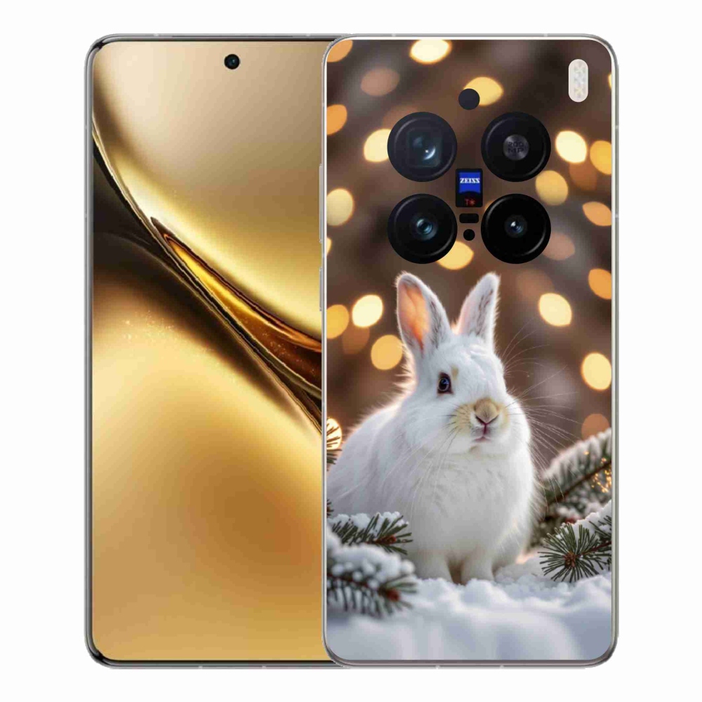 Gelový kryt mmCase na Vivo X200 Pro 5G - bílý zajíc