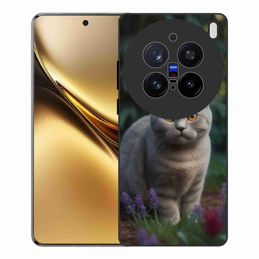 Gelový kryt mmCase na Vivo X200 Pro 5G - britská kočka