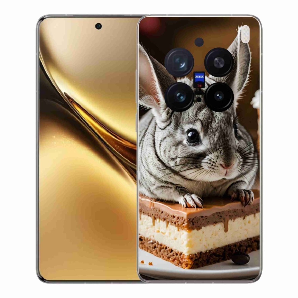Gelový kryt mmCase na Vivo X200 Pro 5G - činčila
