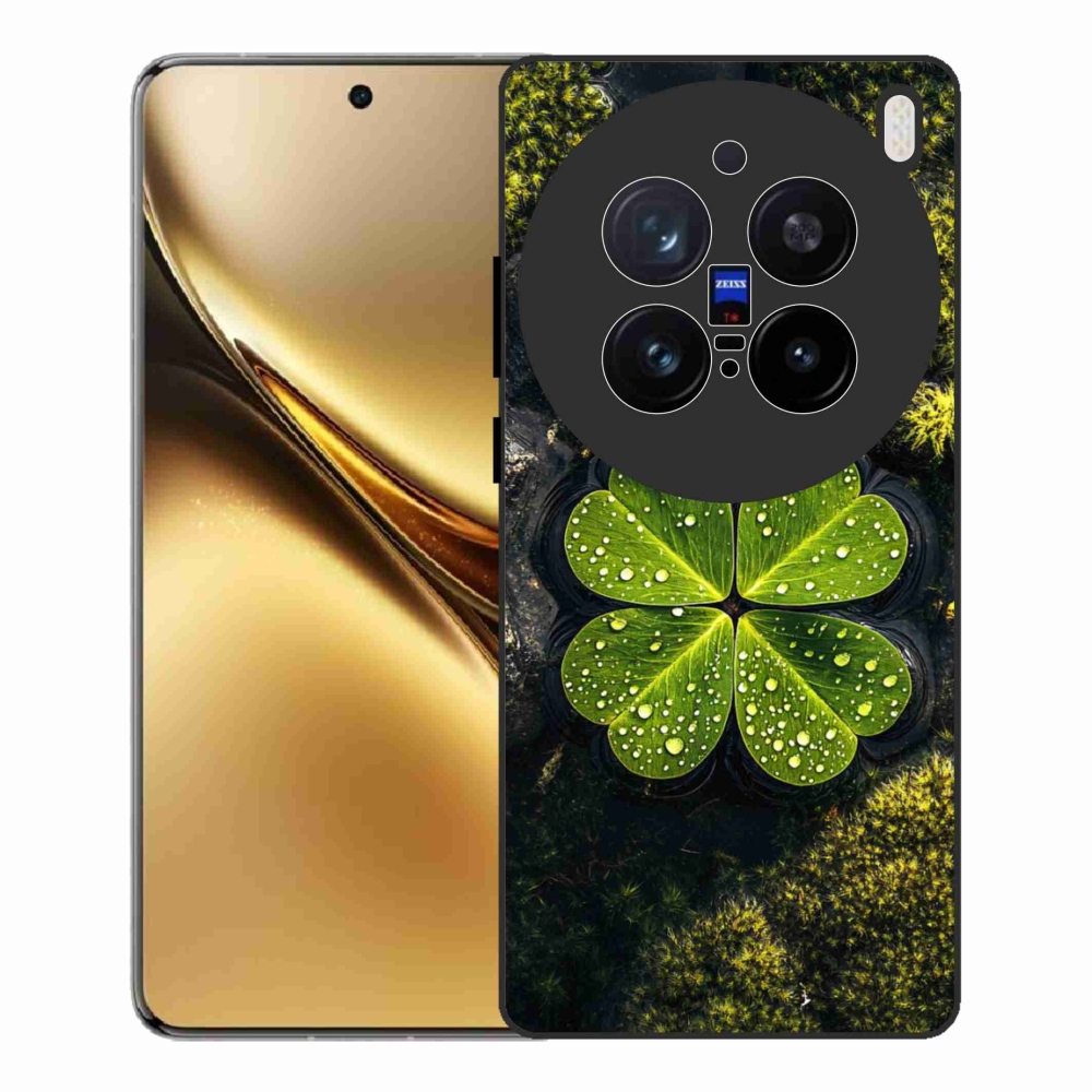 Gelový kryt mmCase na Vivo X200 Pro 5G - čtyřlístek