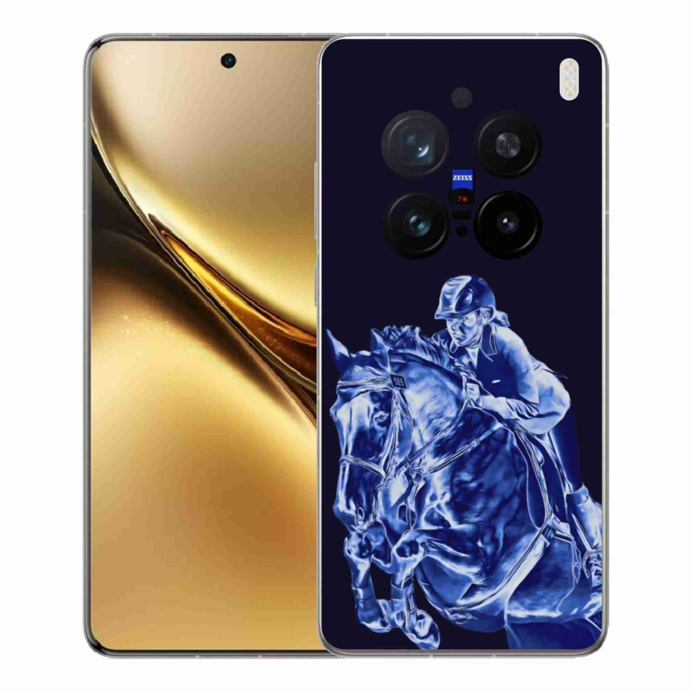 Gelový kryt mmCase na Vivo X200 Pro 5G - dostihový kůň