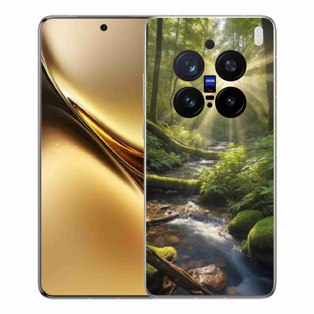 Gelový kryt mmCase na Vivo X200 Pro 5G - hlubina lesa