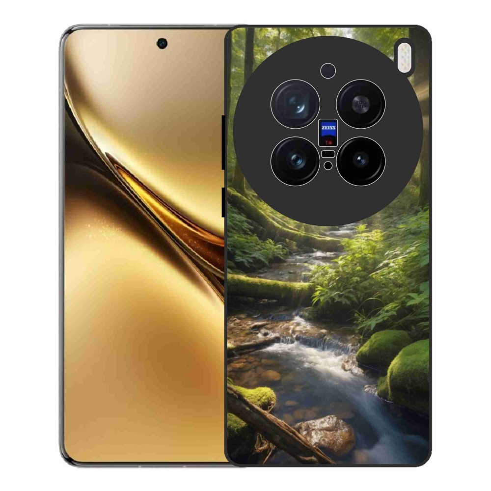 Gelový kryt mmCase na Vivo X200 Pro 5G - hlubina lesa