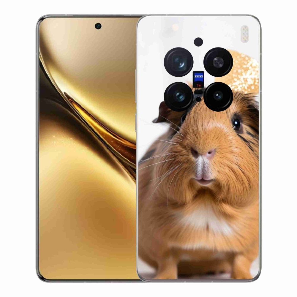 Gelový kryt mmCase na Vivo X200 Pro 5G - hnědé morče