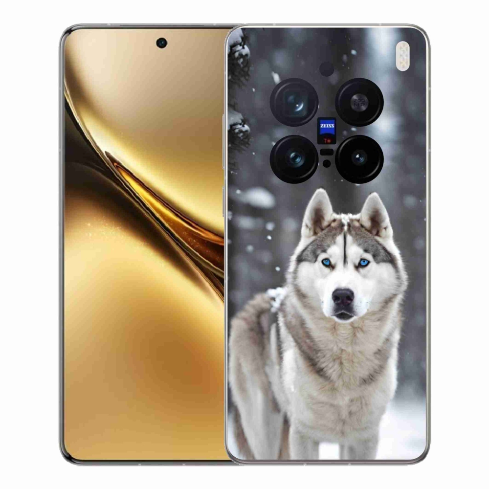 Gelový kryt mmCase na Vivo X200 Pro 5G - husky 2