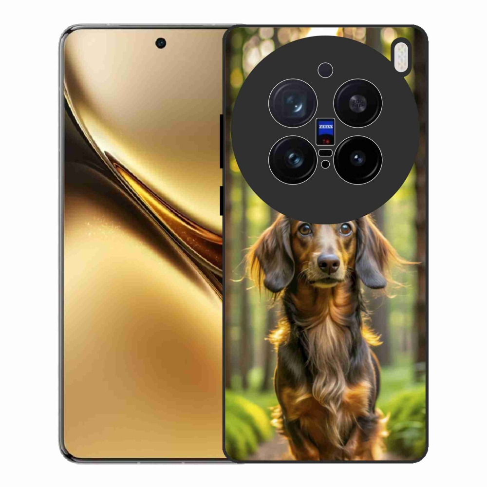 Gelový kryt mmCase na Vivo X200 Pro 5G - jezevčík 4