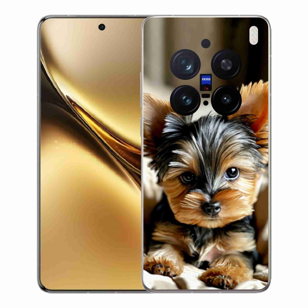 Gelový kryt mmCase na Vivo X200 Pro 5G - jorkšír 11