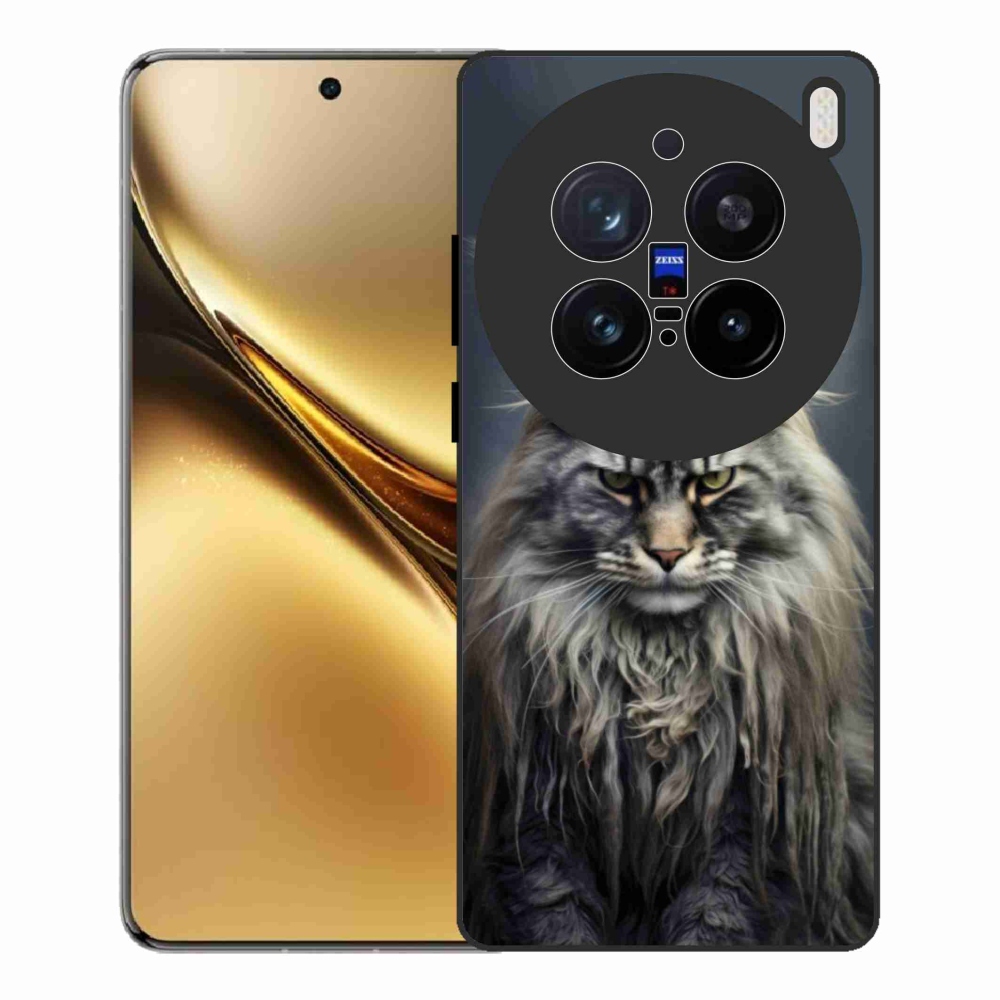 Gelový kryt mmCase na Vivo X200 Pro 5G - kočíčí pohled 4