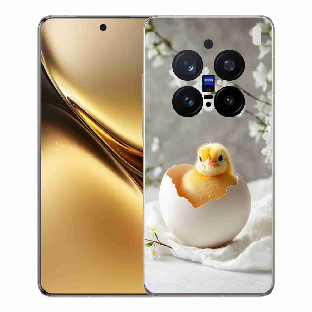 Gelový kryt mmCase na Vivo X200 Pro 5G - kuřátko