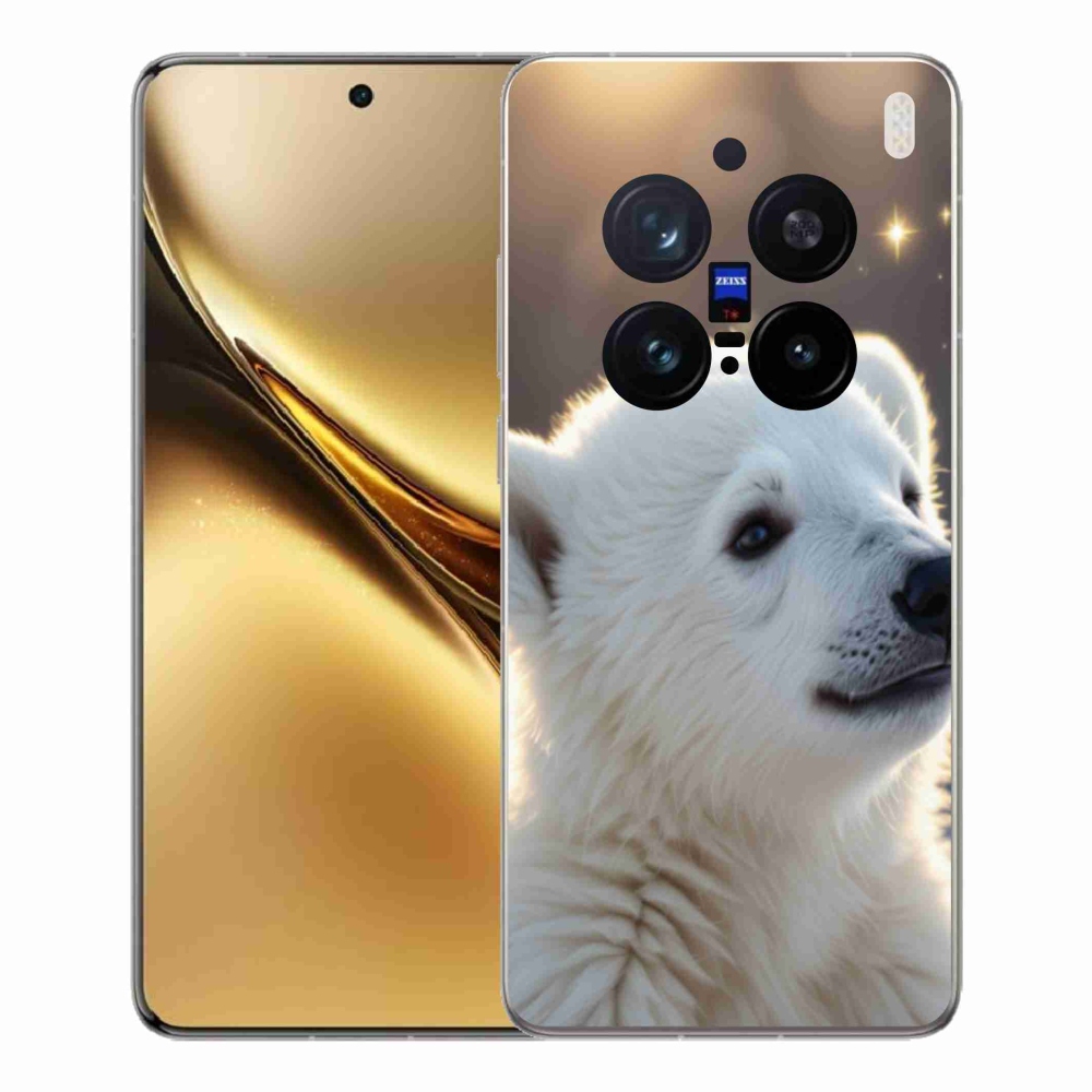 Gelový kryt mmCase na Vivo X200 Pro 5G - lední medvěd