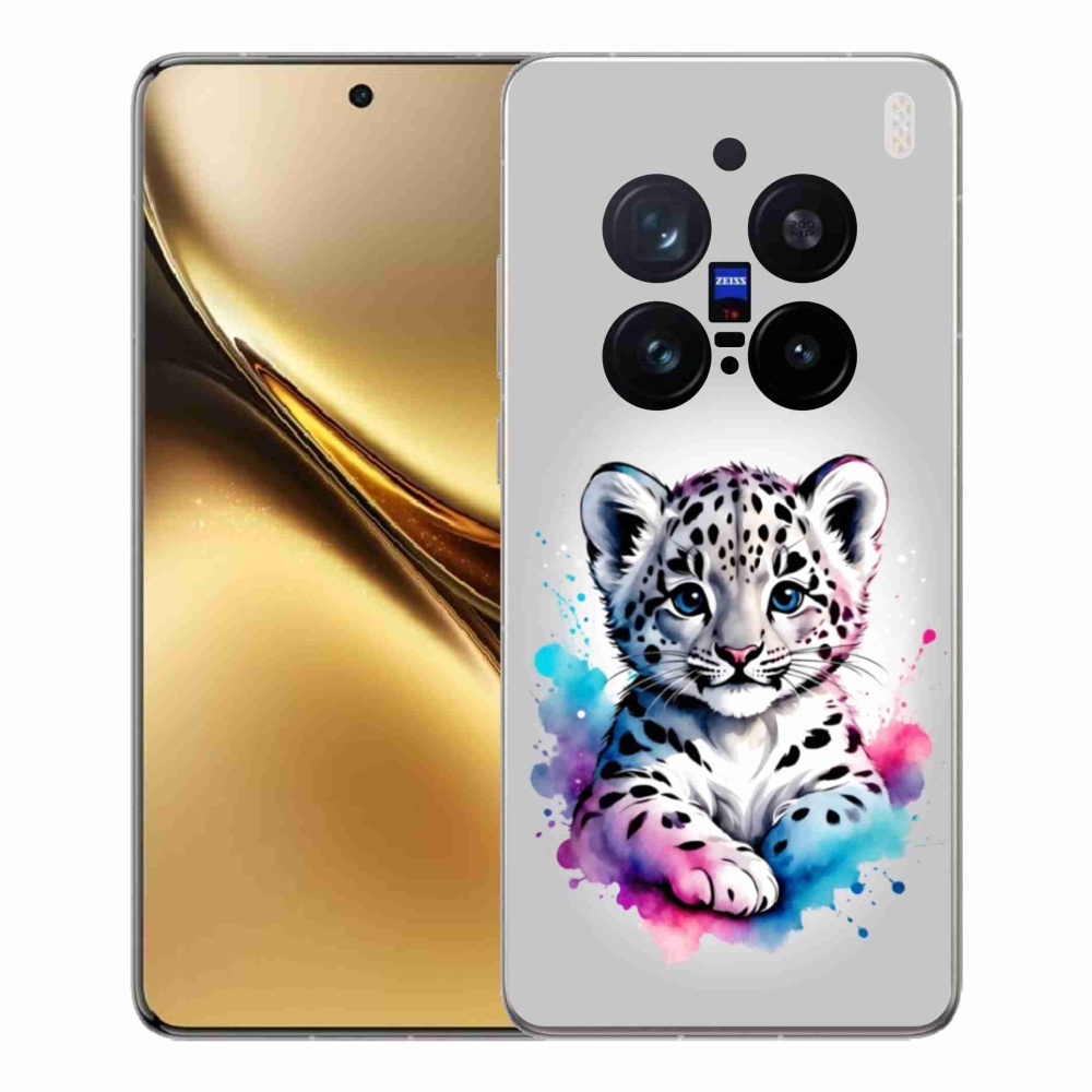 Gelový kryt mmCase na Vivo X200 Pro 5G - levhartí mládě