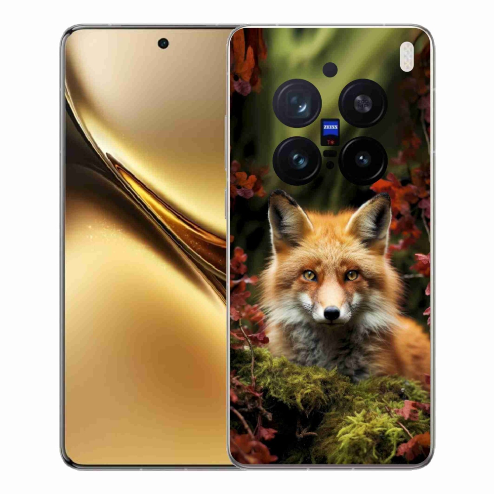 Gelový kryt mmCase na Vivo X200 Pro 5G - liška v lese