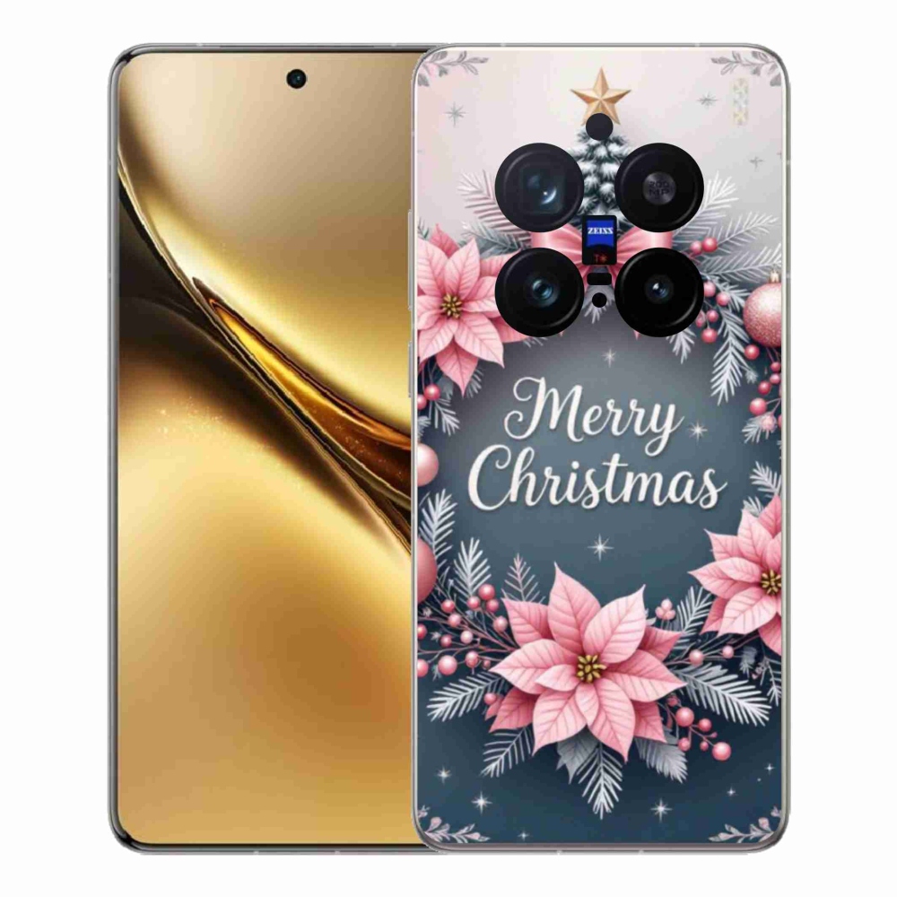 Gelový kryt mmCase na Vivo X200 Pro 5G - merry christmas