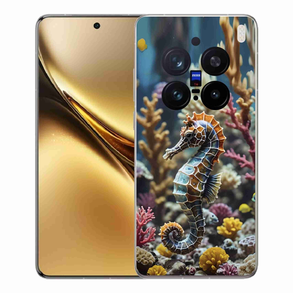 Gelový kryt mmCase na Vivo X200 Pro 5G - mořský koník 2