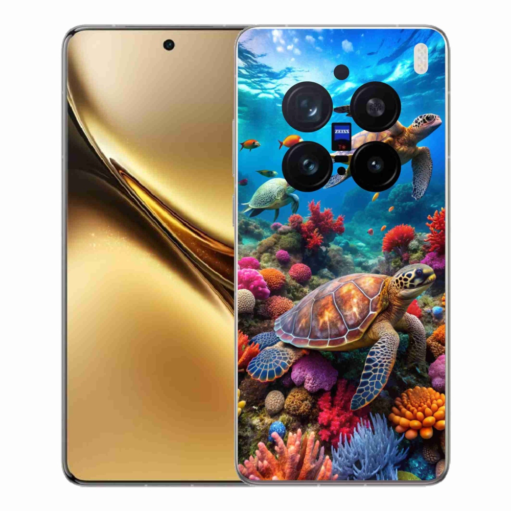 Gelový kryt mmCase na Vivo X200 Pro 5G - mořský svět 2