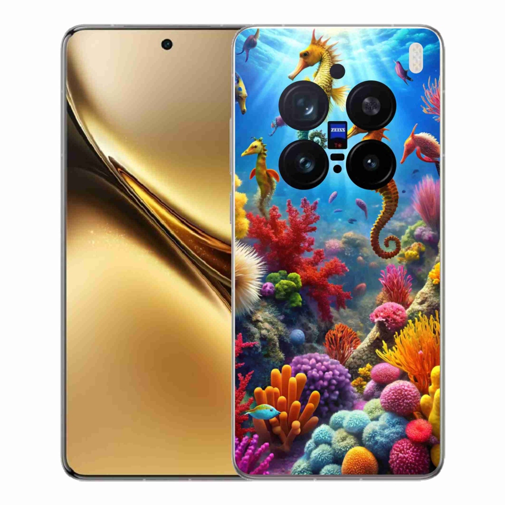 Gelový kryt mmCase na Vivo X200 Pro 5G - mořský svět 3