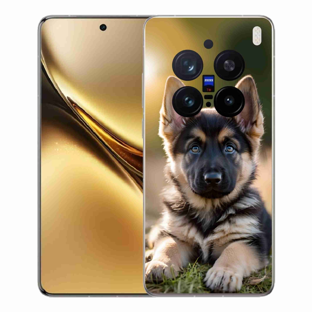 Gelový kryt mmCase na Vivo X200 Pro 5G - německý ovčák v přírodě