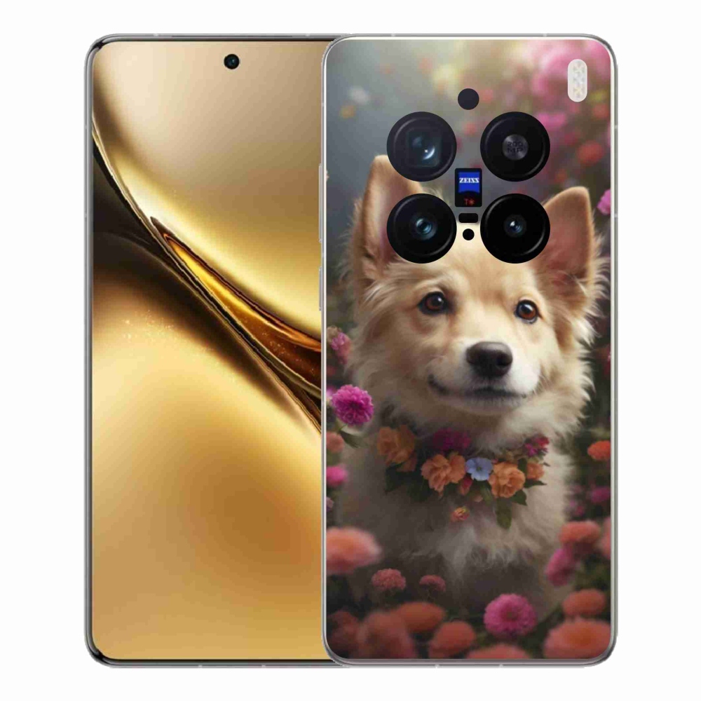 Gelový kryt mmCase na Vivo X200 Pro 5G - německý špic