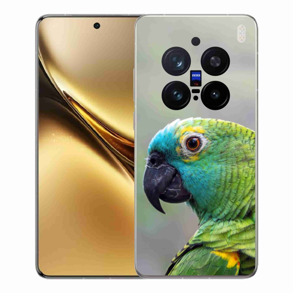 Gelový kryt mmCase na Vivo X200 Pro 5G - papoušek amazoňan