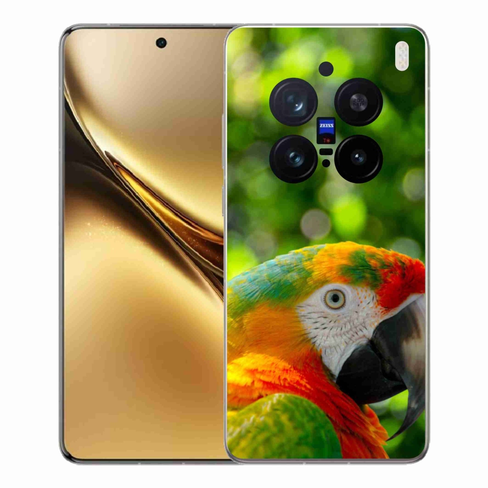 Gelový kryt mmCase na Vivo X200 Pro 5G - papoušek ara 3
