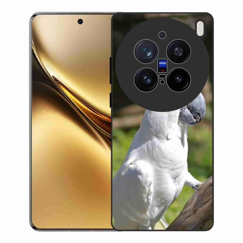 Gelový kryt mmCase na Vivo X200 Pro 5G - papoušek kakadu 2