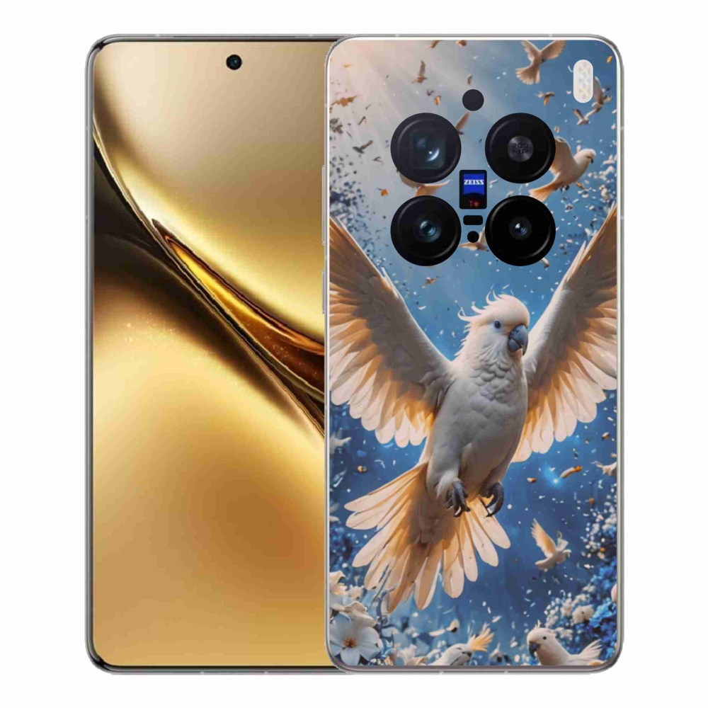 Gelový kryt mmCase na Vivo X200 Pro 5G - papoušek kakadu