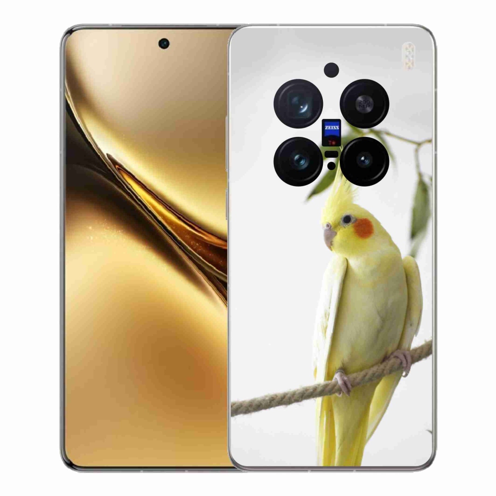 Gelový kryt mmCase na Vivo X200 Pro 5G - papoušek korela chocholatá