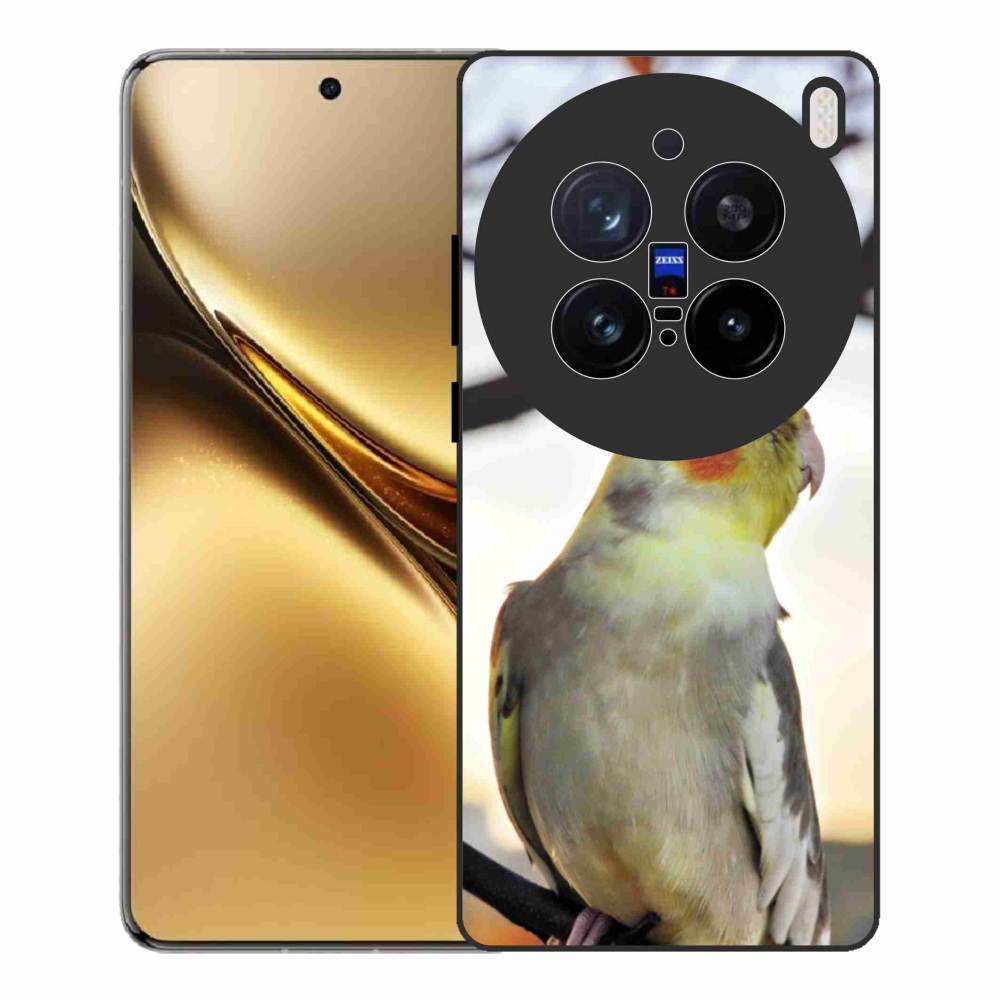Gelový kryt mmCase na Vivo X200 Pro 5G - papoušek korela